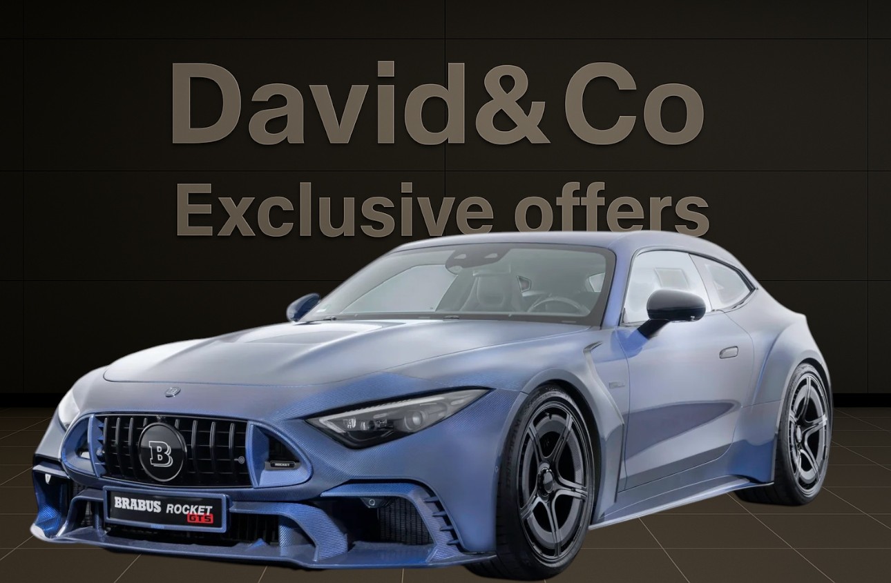Mercedes-Benz BRABUS ROCKET GTS Deep Blue