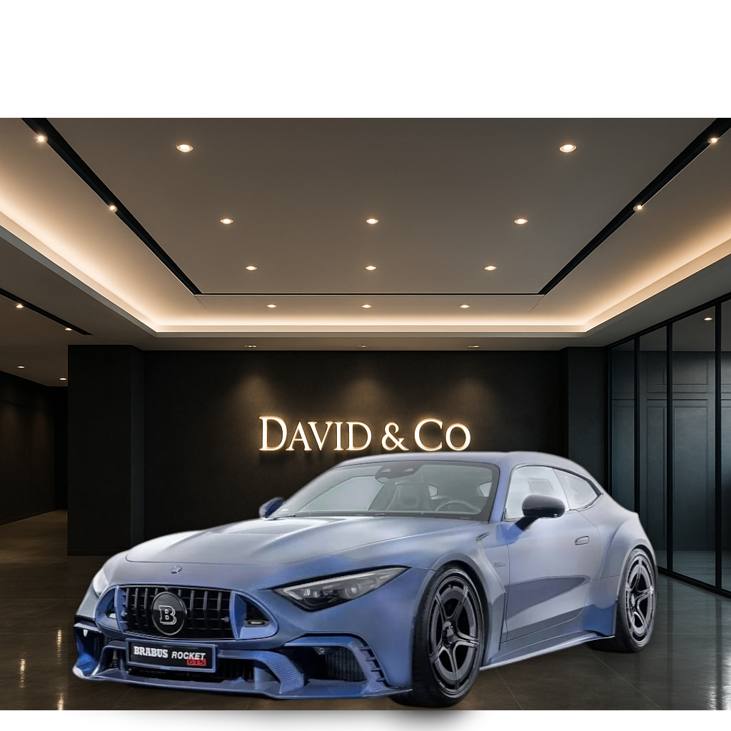 Mercedes-Benz BRABUS ROCKET GTS Deep Blue