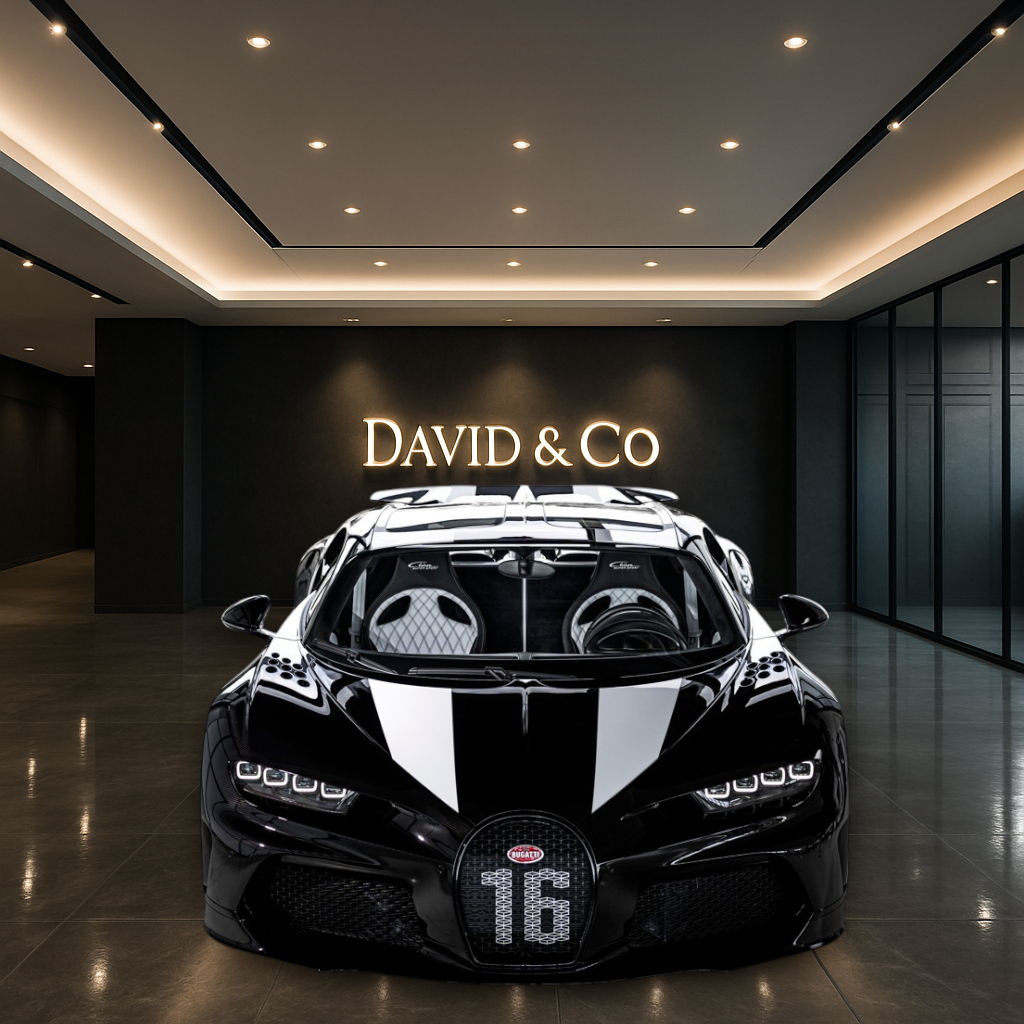 Front 3/4 — exposed carbon