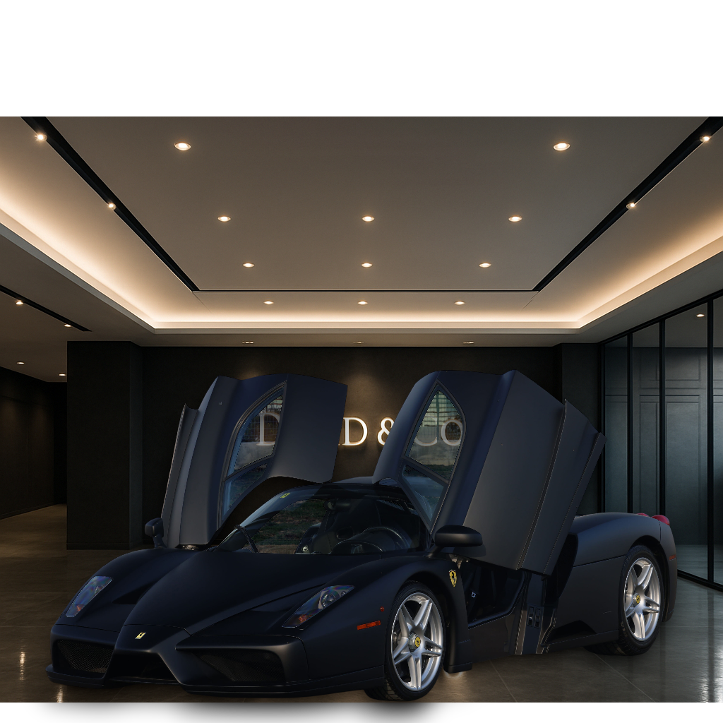 Black Ferrari Enzo