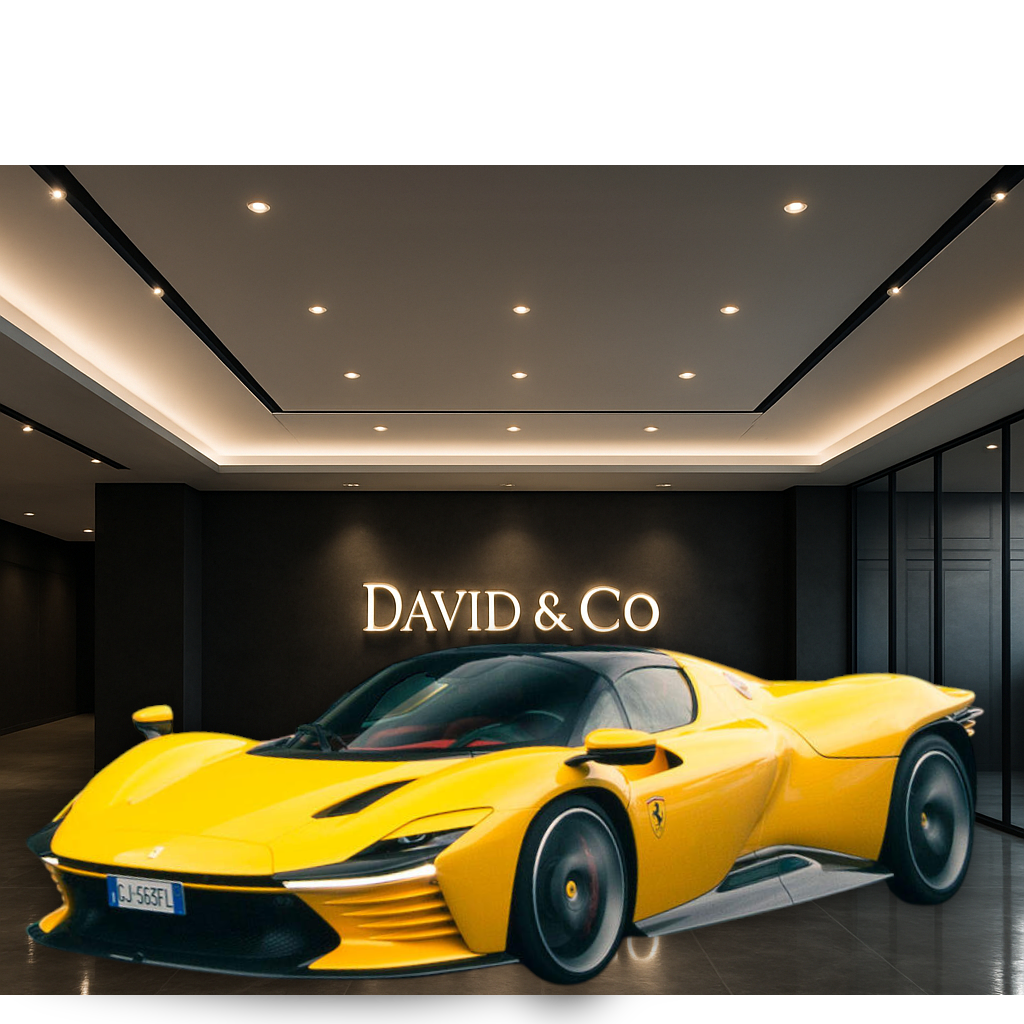 Ferrari Daytona SP3 Giallo Modena