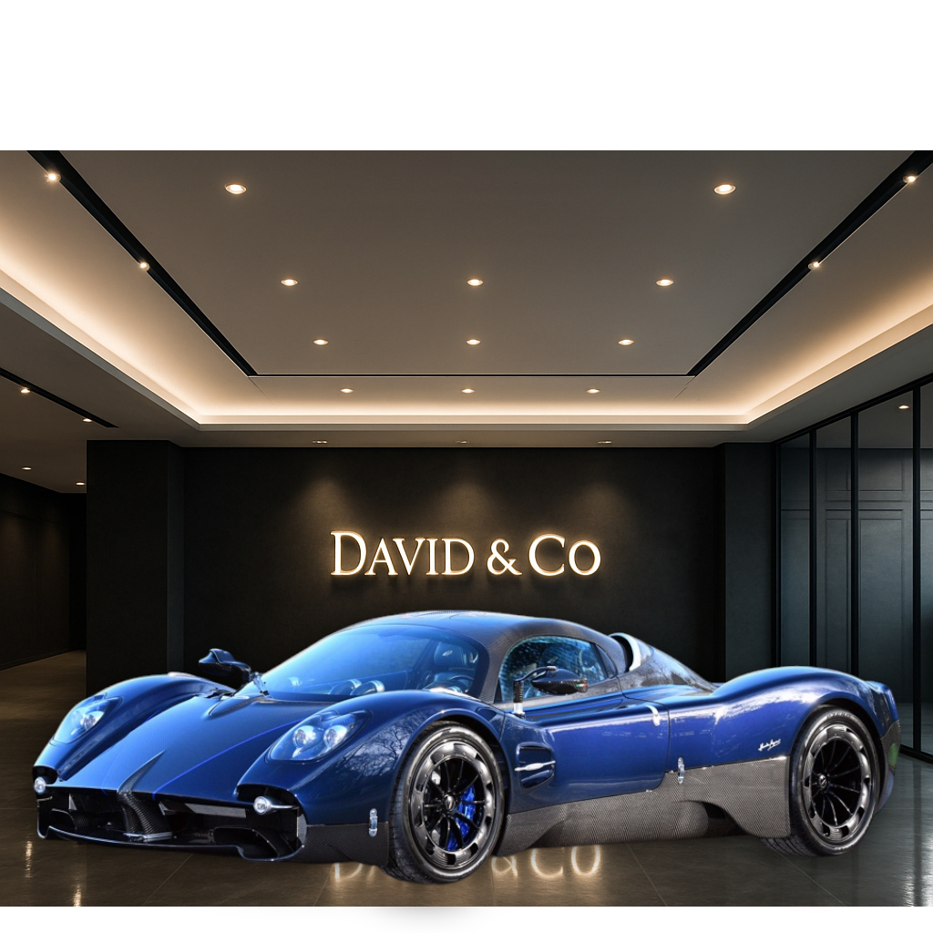Pagani Utopia Roadster Blue carbon