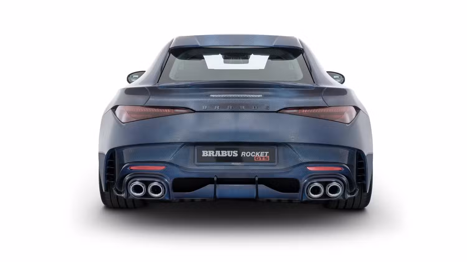 BRABUS Rocket GTS Deep Blue rear view