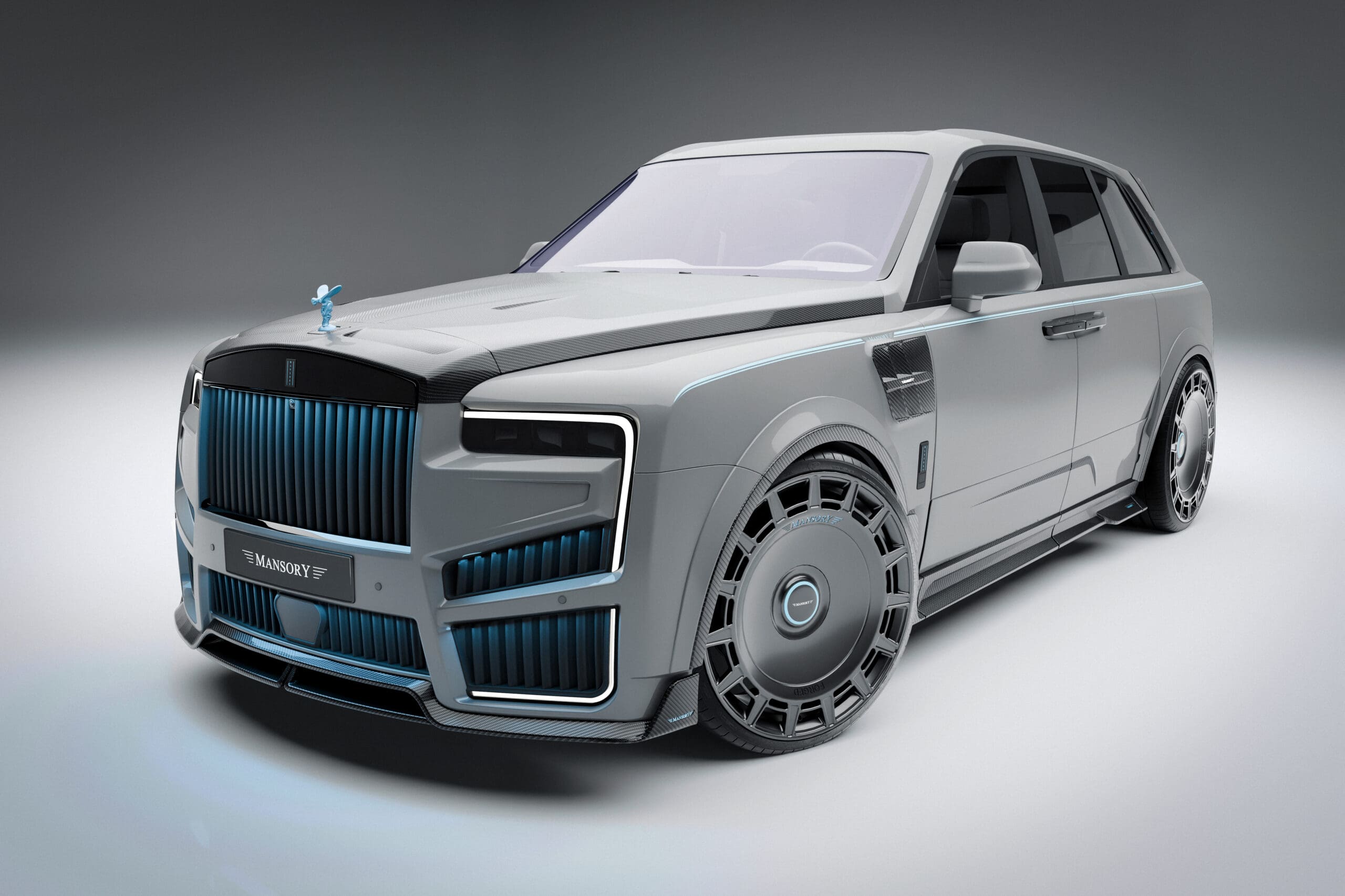Rolls Royce Cullinan Mansory front view