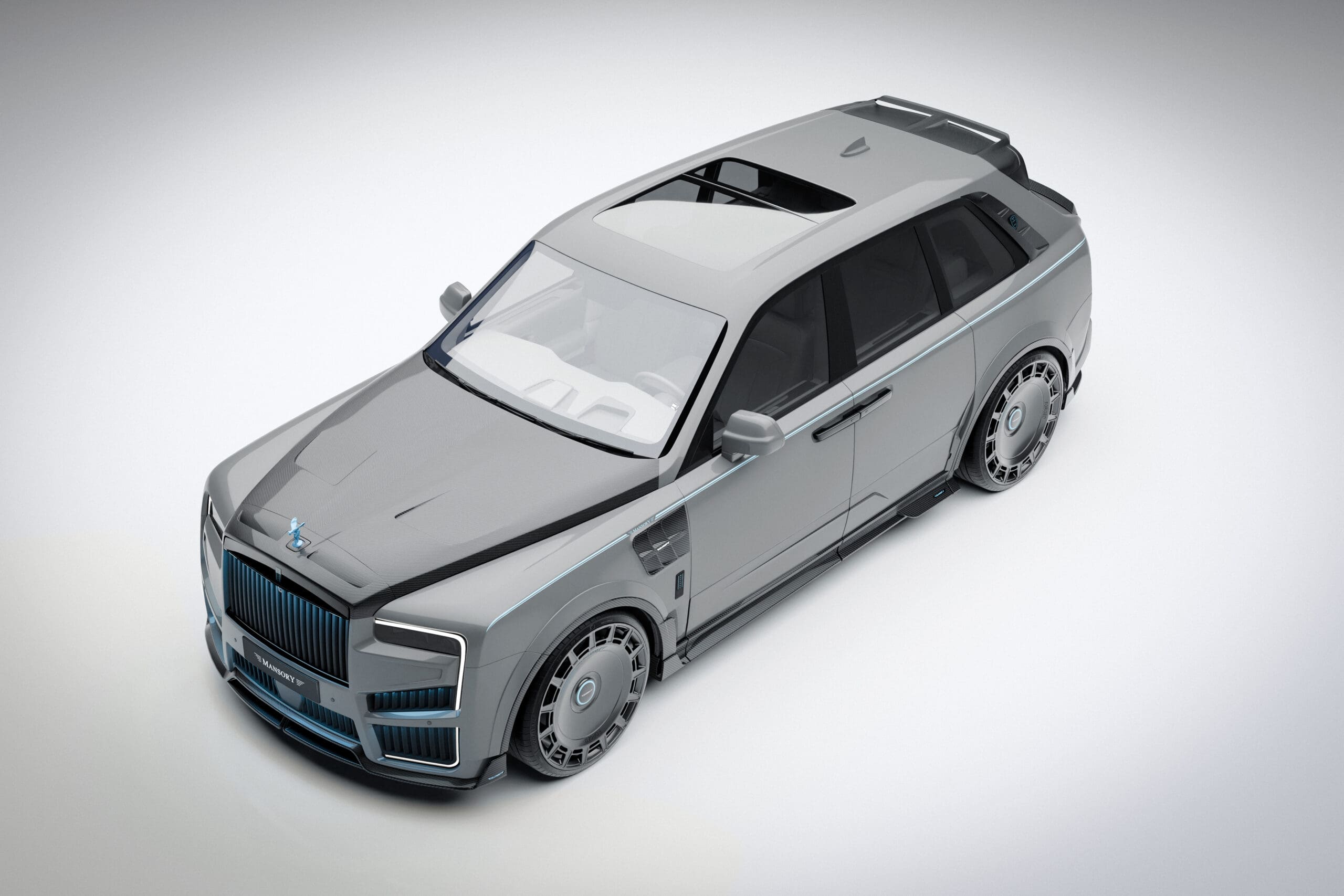 Rolls Royce Cullinan Mansory rear view