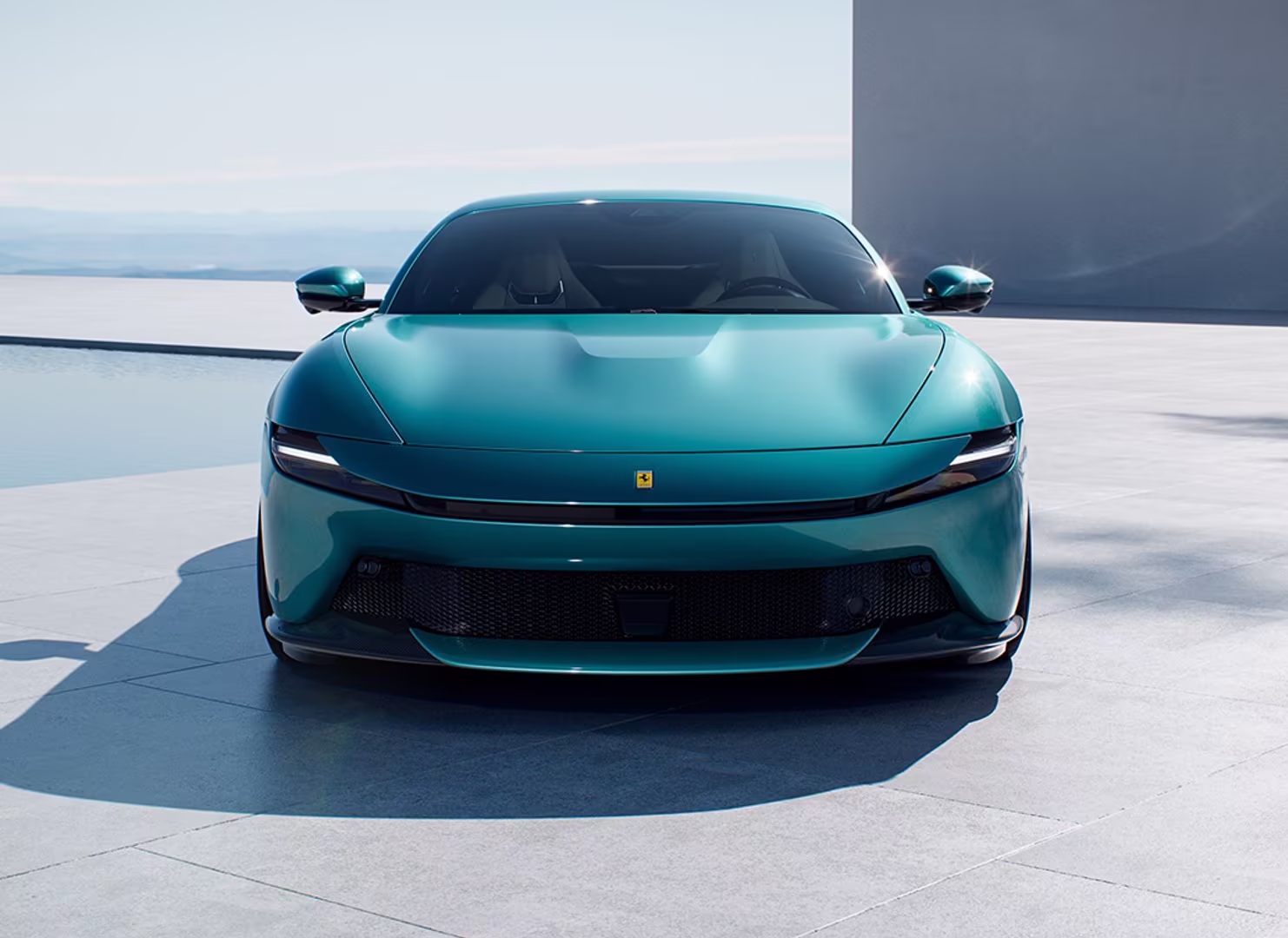 Ferrari Amalfi front view