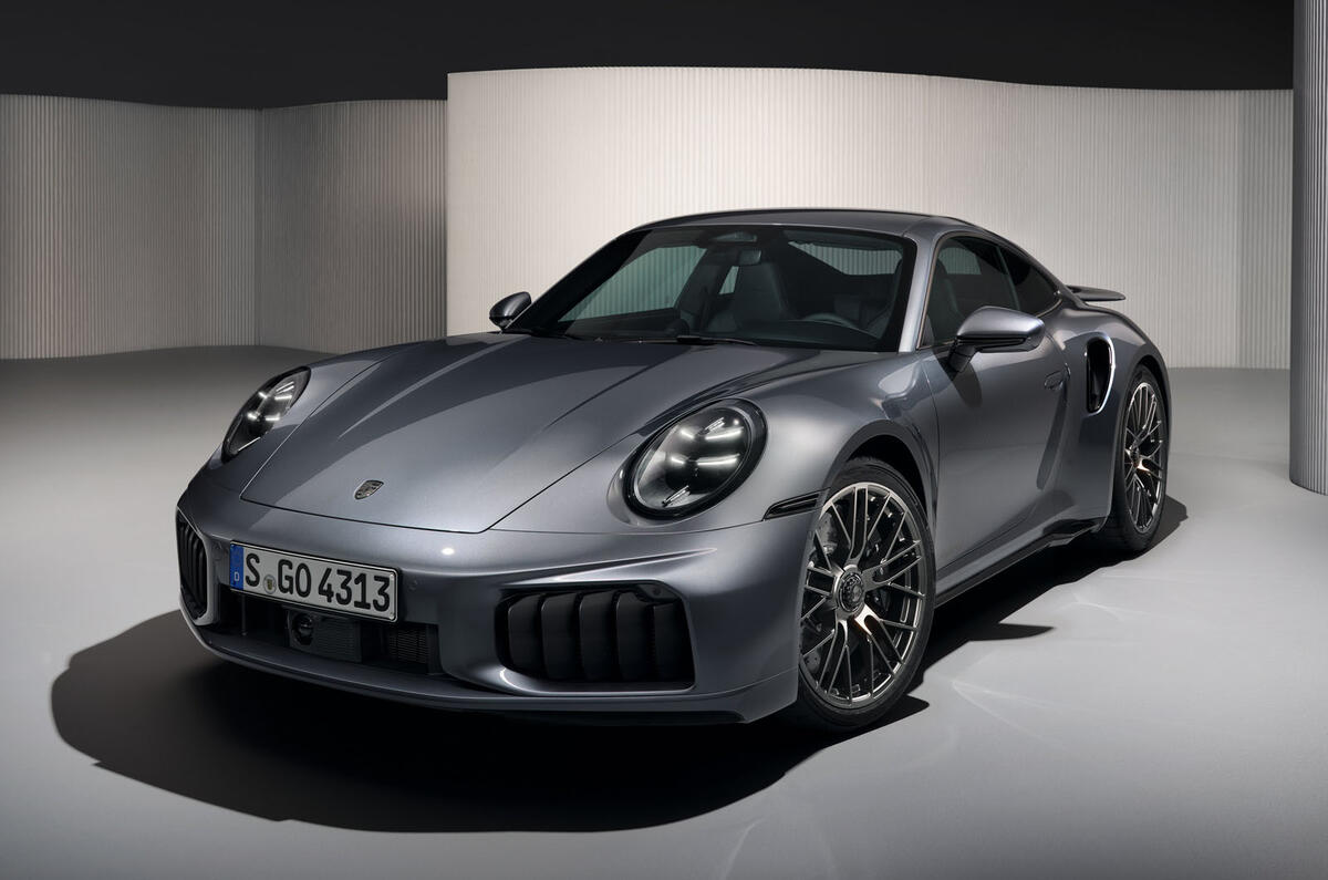 Porsche 992 Turbo S front view