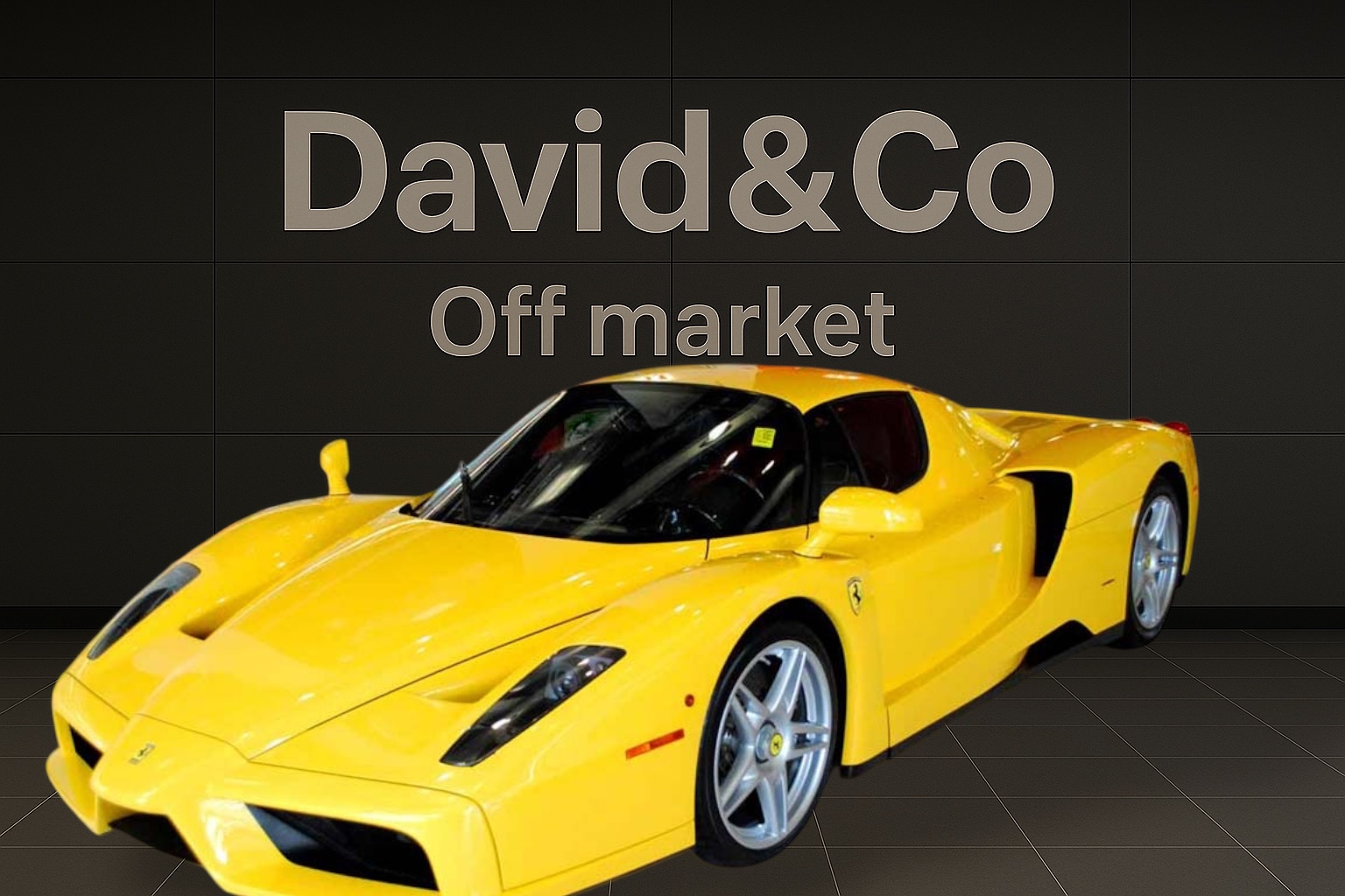 Ferrari Enzo Giallo Modena